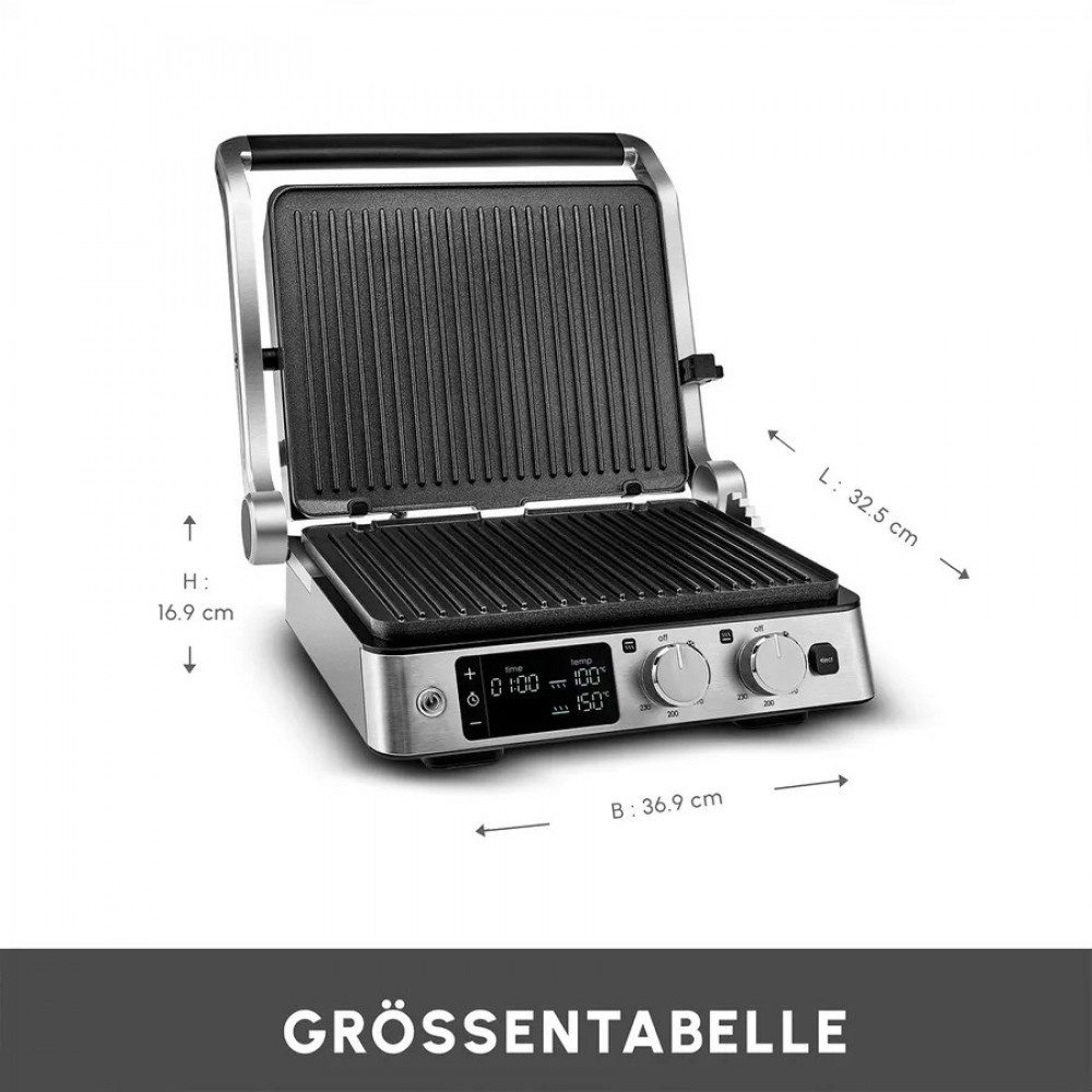 Toaster Karaca Compact Stahl Inox 2008 Grill- und Toastmaschine 2000 W