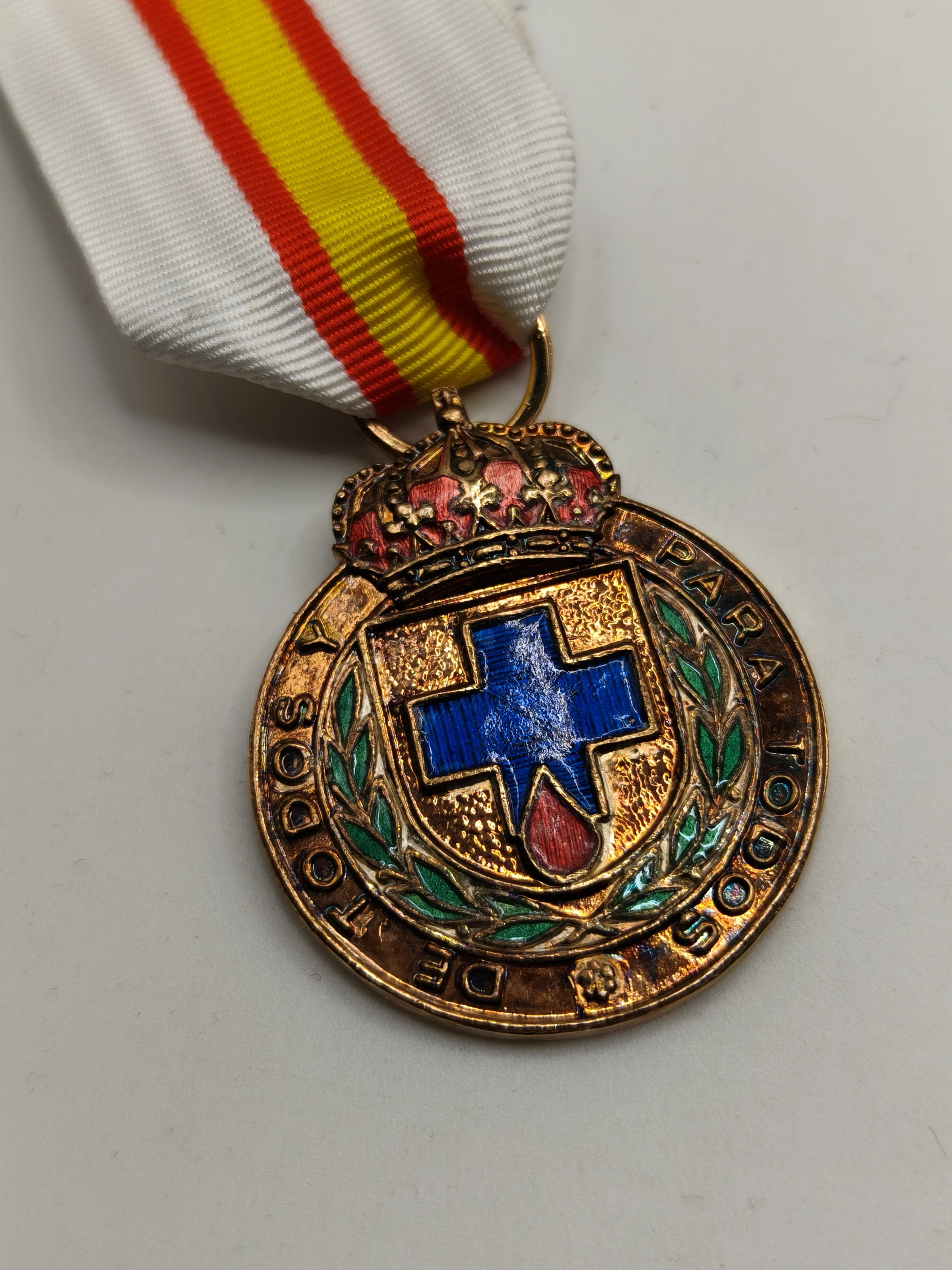 Medalla hermandad de donantes de sangre