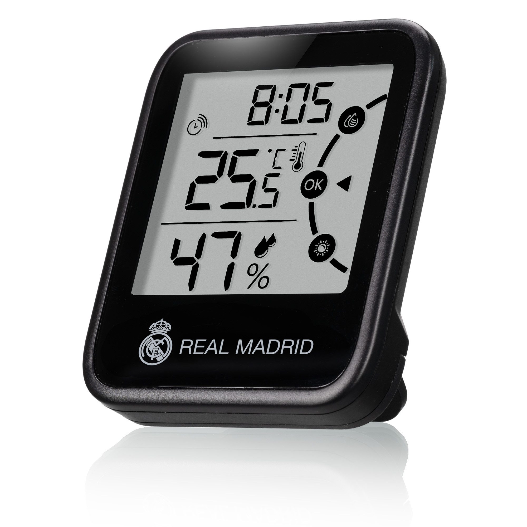 Wetterstation Real Madrid Kompakt-Wetterstation mit Klima-Indikator