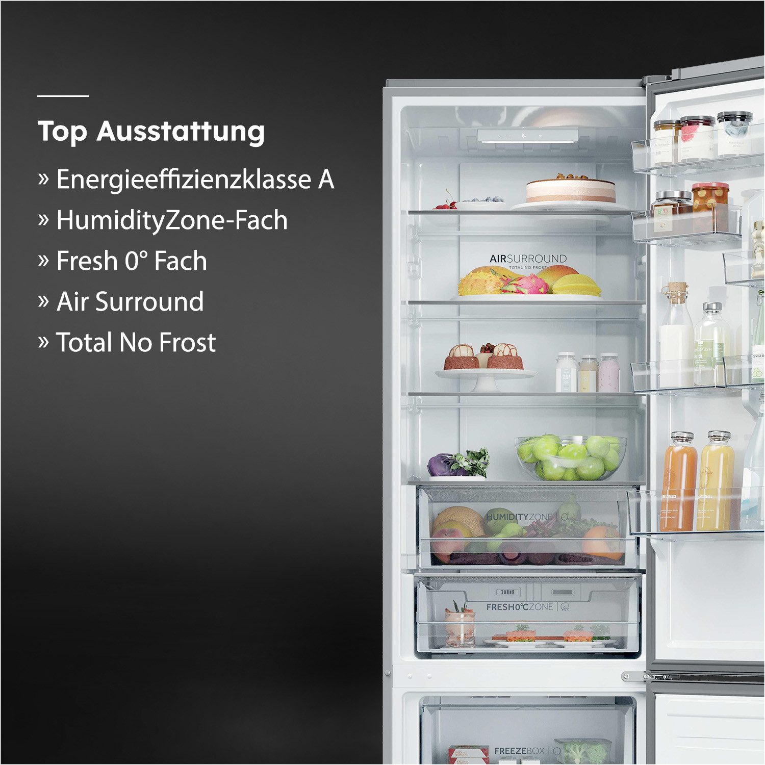 Kühl-/Gefrierkombination HDPR1620ANPK