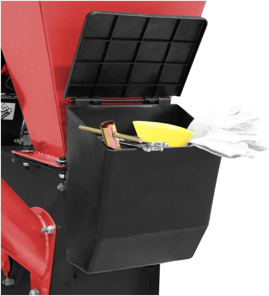 G��DE GH 651 B Gartenh?cksler | Benzinmotor | 4800 Watt Leistung | F��r ?ste mit bis zu 76 mm Durchmesser | Fahrwerk