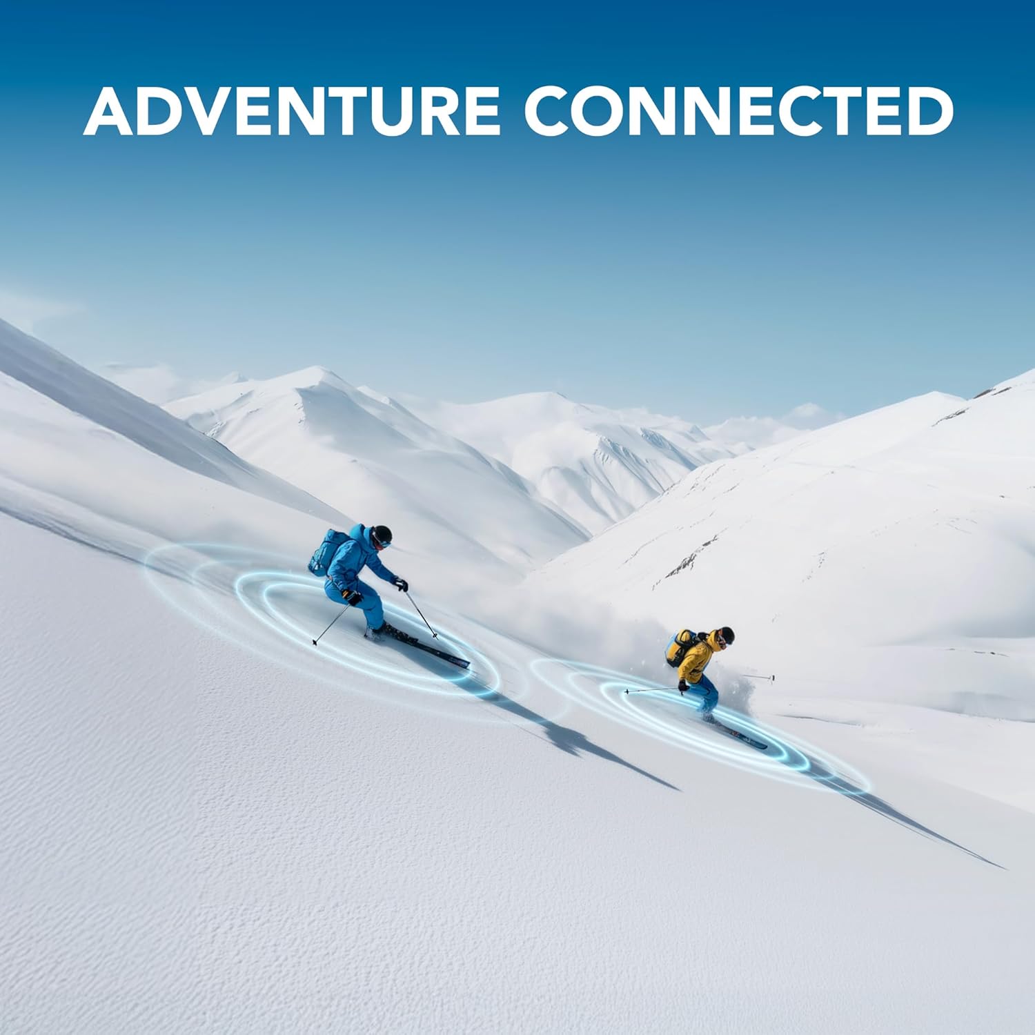 Sena Latitude S2 Snow Sports Smart Helm mit Bluetooth-Konnektivität und Mesh-Intercom-Kommunikation zum Skifahren, Snowboarden (Größe L)
