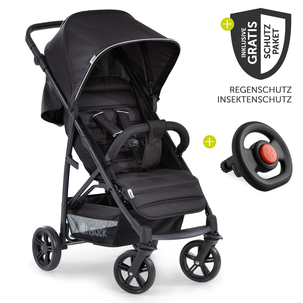 Kinder-Buggy Rapid 4 - Caviar Black