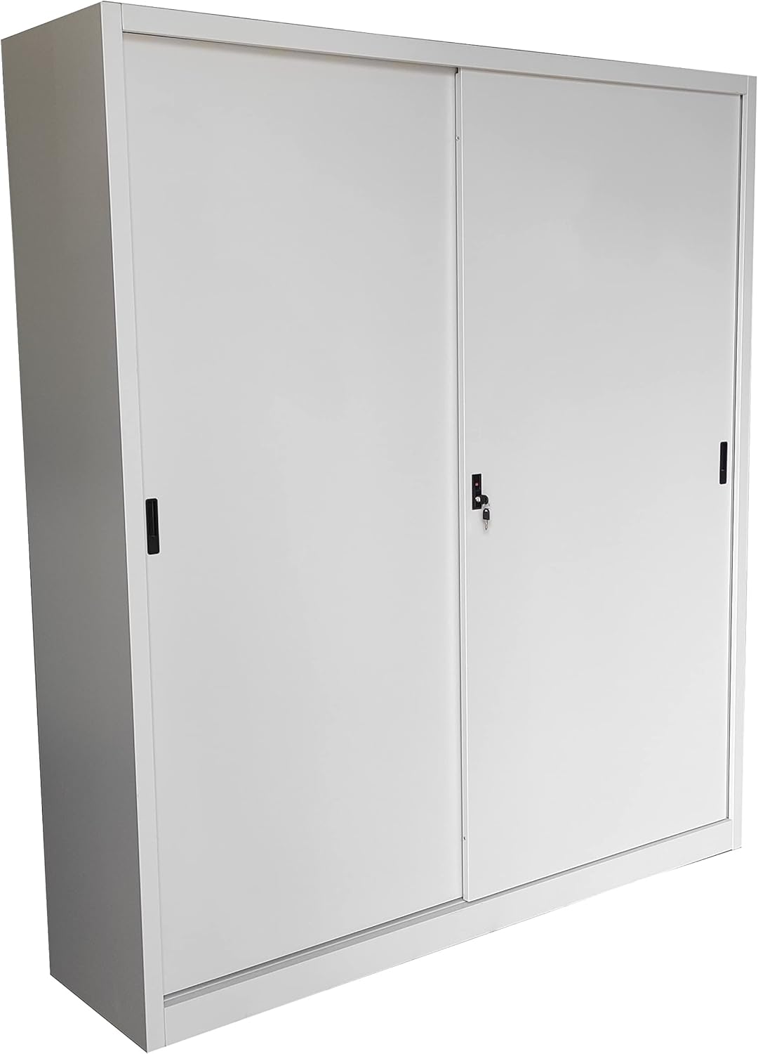 Armadio in Metallo Ufficio/Archiviazione Ante Scorrevoli Dim. 150x45x200h cm MONTATO