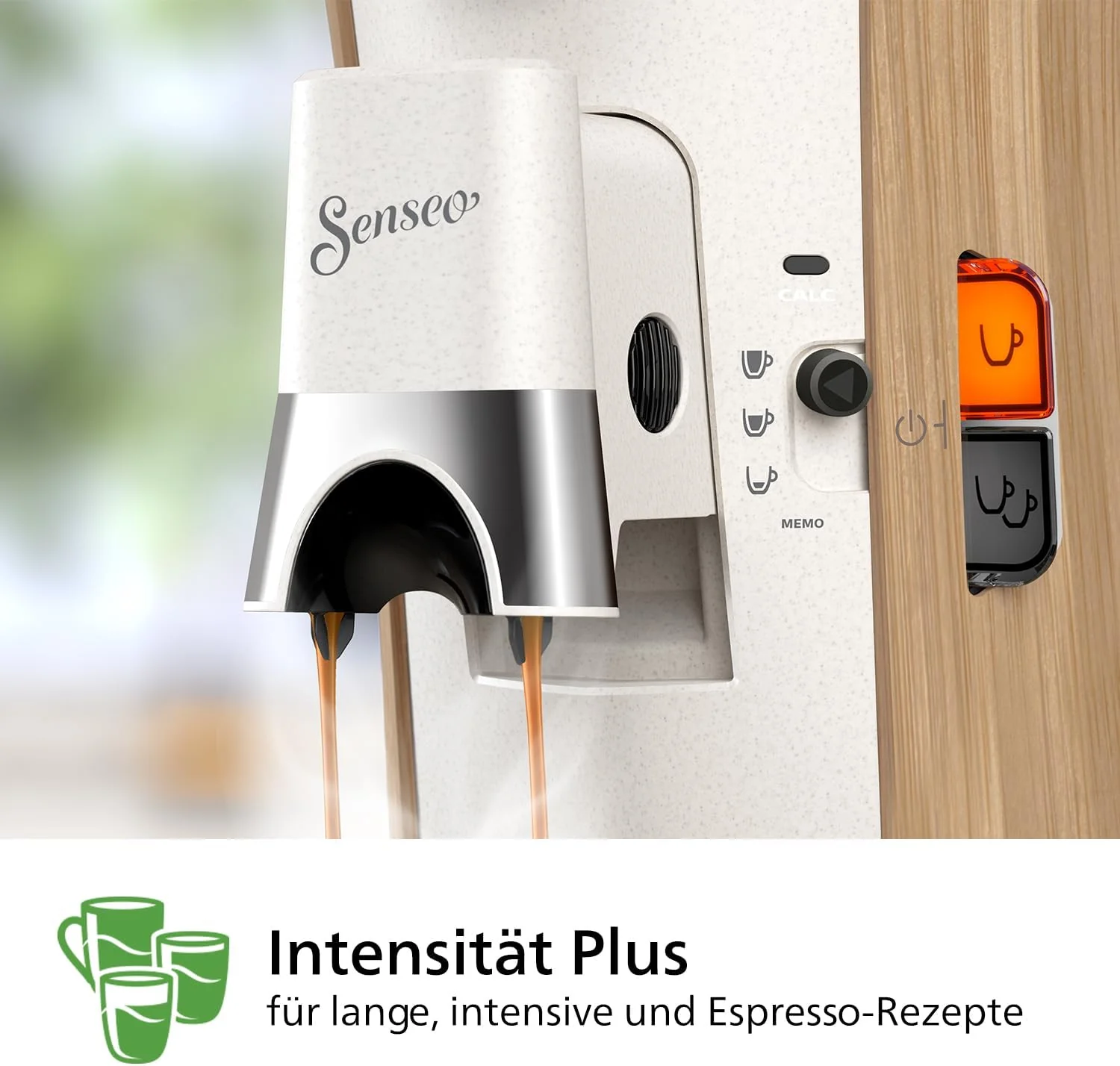Philips Senseo Select CSA240/20 Koffiepadapparaat (koffiesterktekeuze Plus, memo-functie, van gerecycled plastic), Zwart Eco
