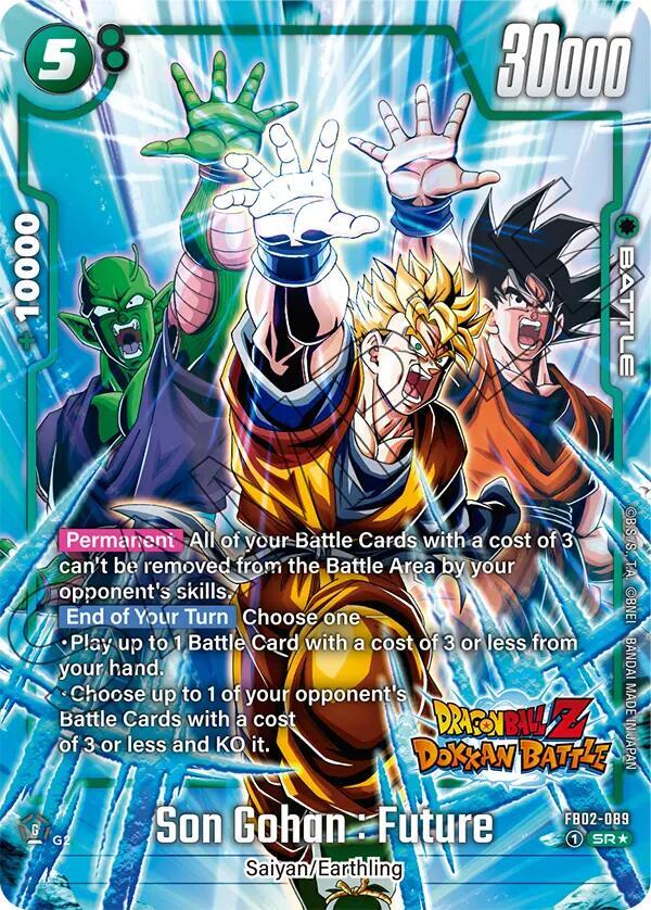 Son Gohan : Future - FB02-089 - (Dragon Ball Z Dokkan Battle Alternate Art)