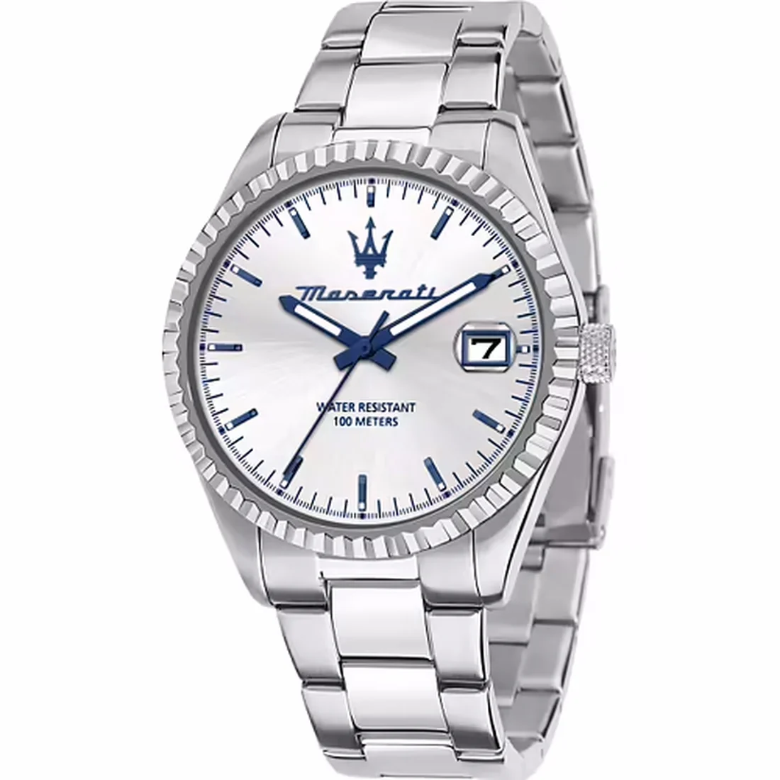 Orologio Maserati Competizione acciaio quadrante silver R8853100045