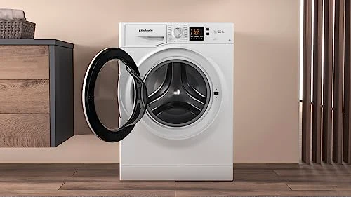 2025 Bauknecht WAM 814 A Lavatrice a carica frontale / 8 kg / Classe di efficienza energetica A / Programma rapido 45’ / Programma anti-allergie / Programma lana / Programma rapido 30’ / Avvio ritardato / AutoClean / Flecken 40°