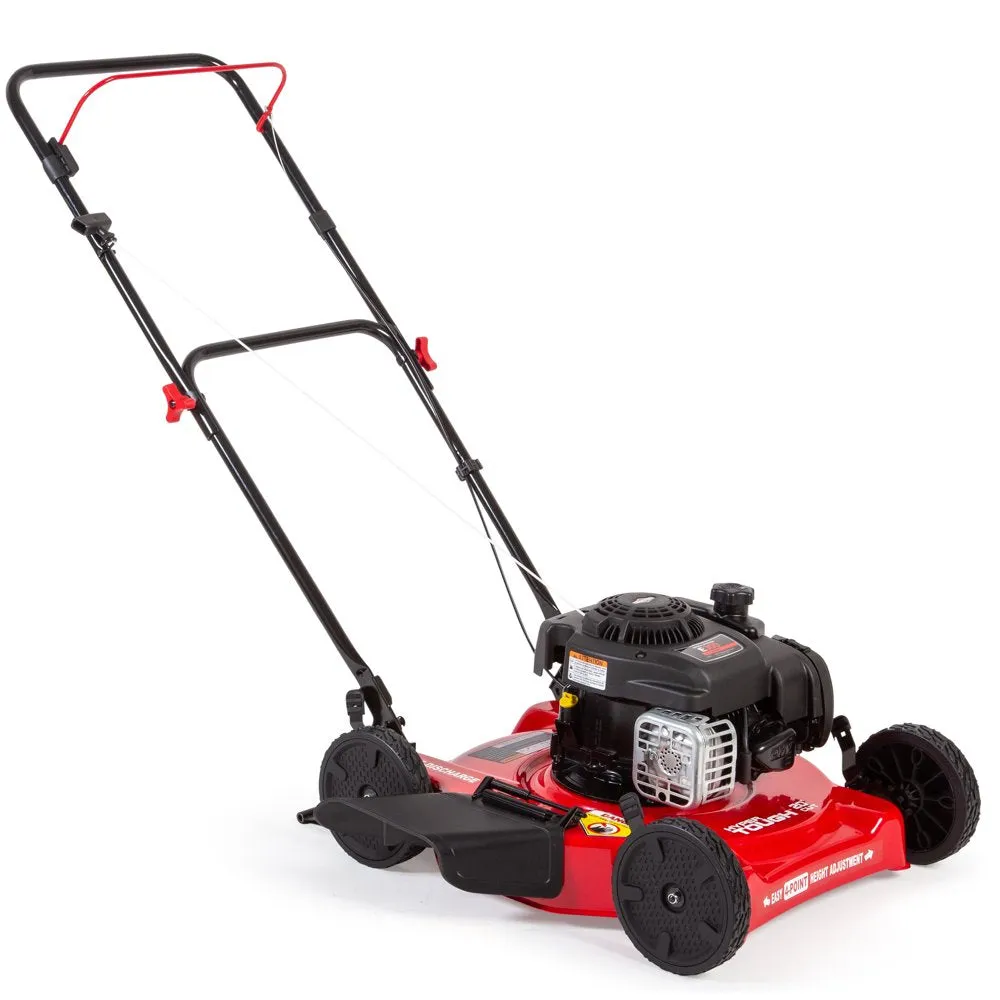 20 Inch 125Cc Gas Push Mower with Briggs & Stratton Engine