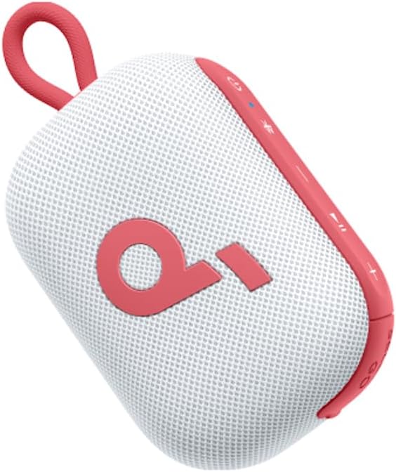 Soundcore Select 4 Go Ultra Portable Bluetooth Speaker, Shower Enclosure, 5W Powerful Sound, Up to 20 Hours Playtime, IP67, Mini Bluetooth Speaker, Floatable, Ideal for Hiking