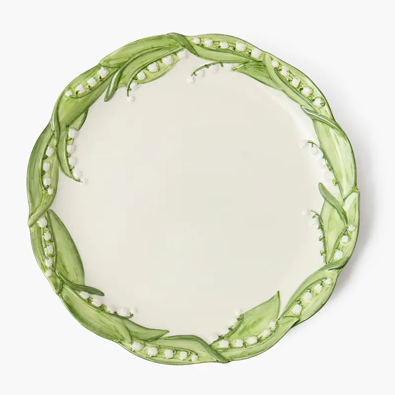 Lily of the Valley Dinner Plate