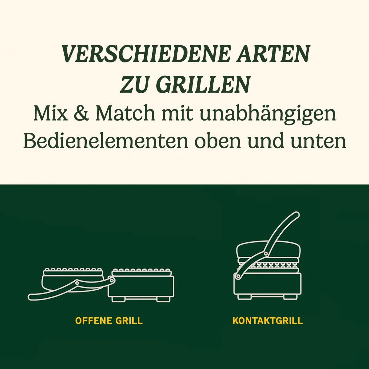 Cuisinart Hot Plate Entertaining Grill & Griddle | XL Elektrische Plancha Grill, Teppanyaki Grillplaat voor thuis | Afneembare plaat met antiaanbaklaag, 2-zone temperatuurregeling tot 260��C