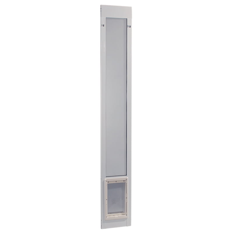 Ideal Pet Glass Pet Door, Aluminum, 77.6 in. H X 11.5 in. W