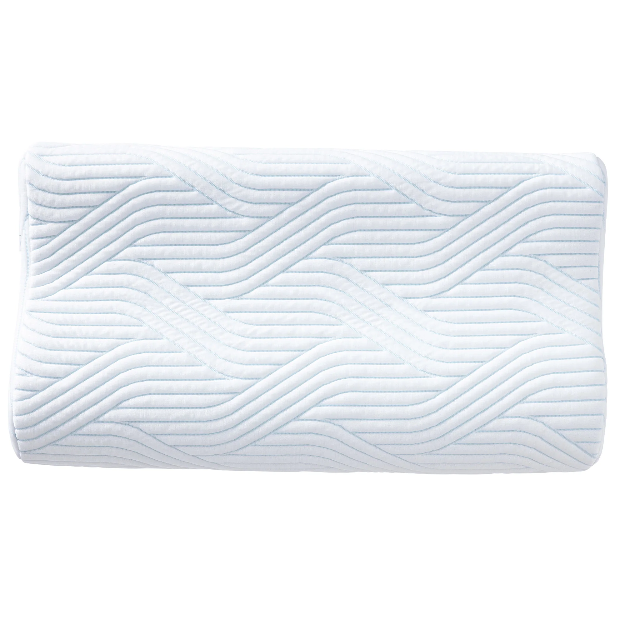 Cuscino TEMPUR Shape Queen – Ergonomico per collo e spalle – Per chi dorme sulla schiena e sul fianco – 61 x 31 cm – Federa SmartCool lavabile