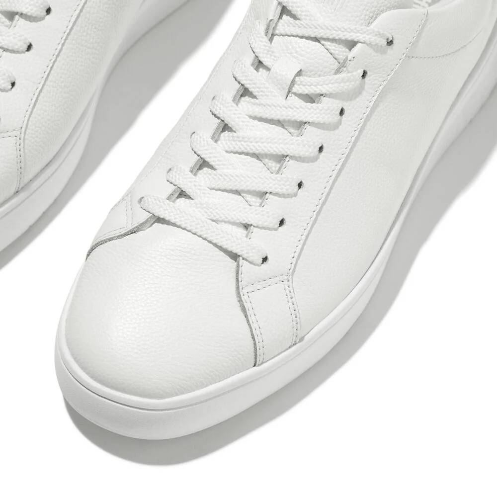 FitFlop RALLY II Herren White Leder Sneaker