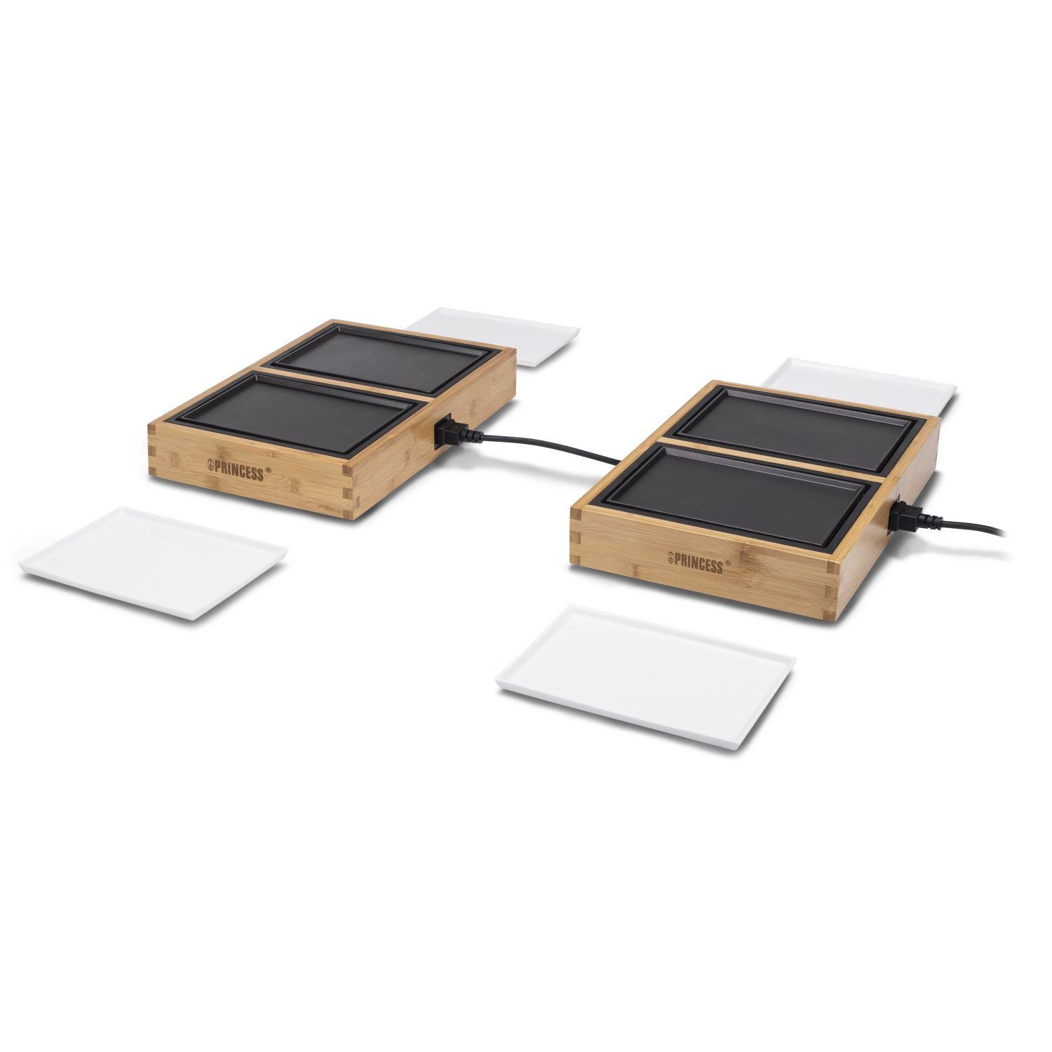Tischgrill Princess 104040 Dinner4two Pure – Für 4 Personen – Die neue Art der Te