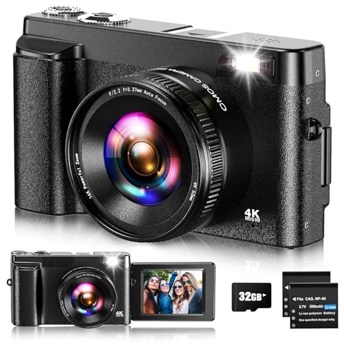 Fotocamera Digitale Vlogging Adolescenti Principianti