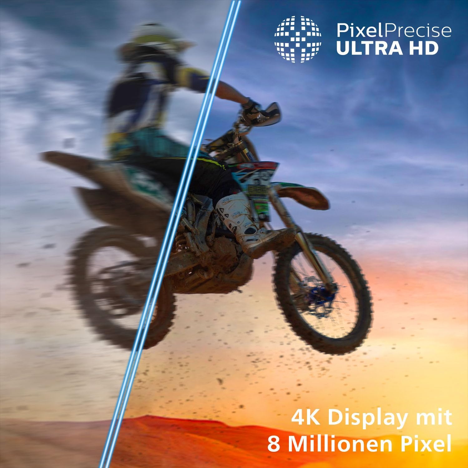 Philips 50PUS7800 4K LED Smart TV - 50 Zoll Display mit Pixel Precise Ultra HD, Titan OS Plattform und Dolby Atmos Sound - Funktioniert mit Alexa und Google Sprachassistent