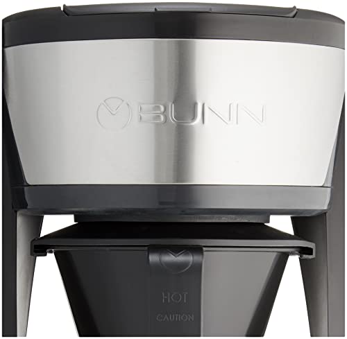 BUNN HB Heat N Brew   Caffettiera programmabile, 10 tazze, in acciaio inox : Amazon.it: Casa e cucina