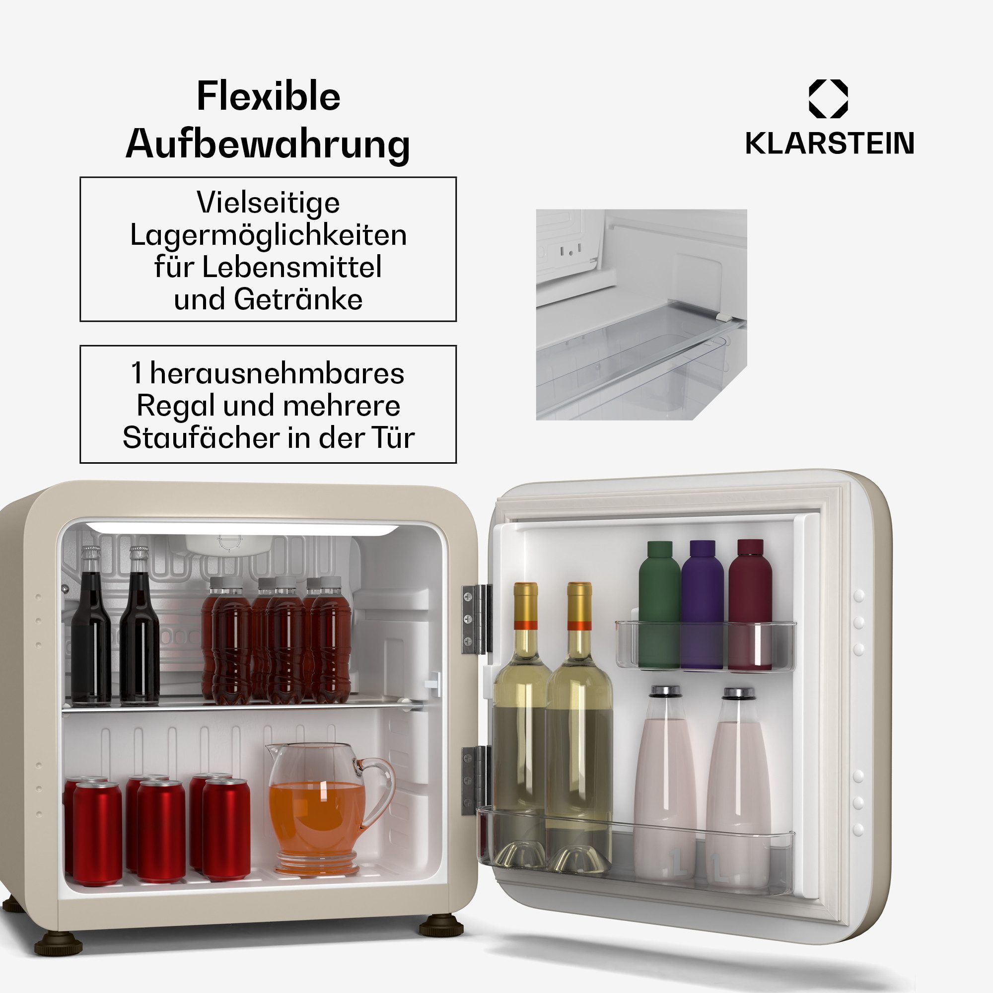 Table Top Kühlschrank Audrey Evo Mini Fridge 43