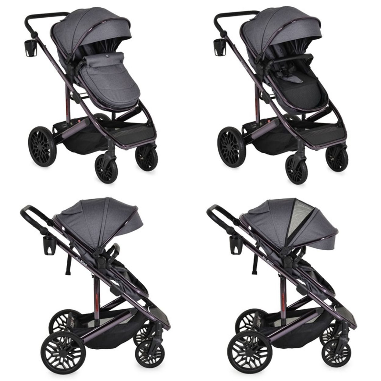 Kombi-Kinderwagen Kombikinderwagen 3in1 all Road