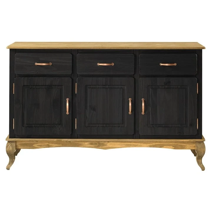 Wood Buffet Sideboard Green