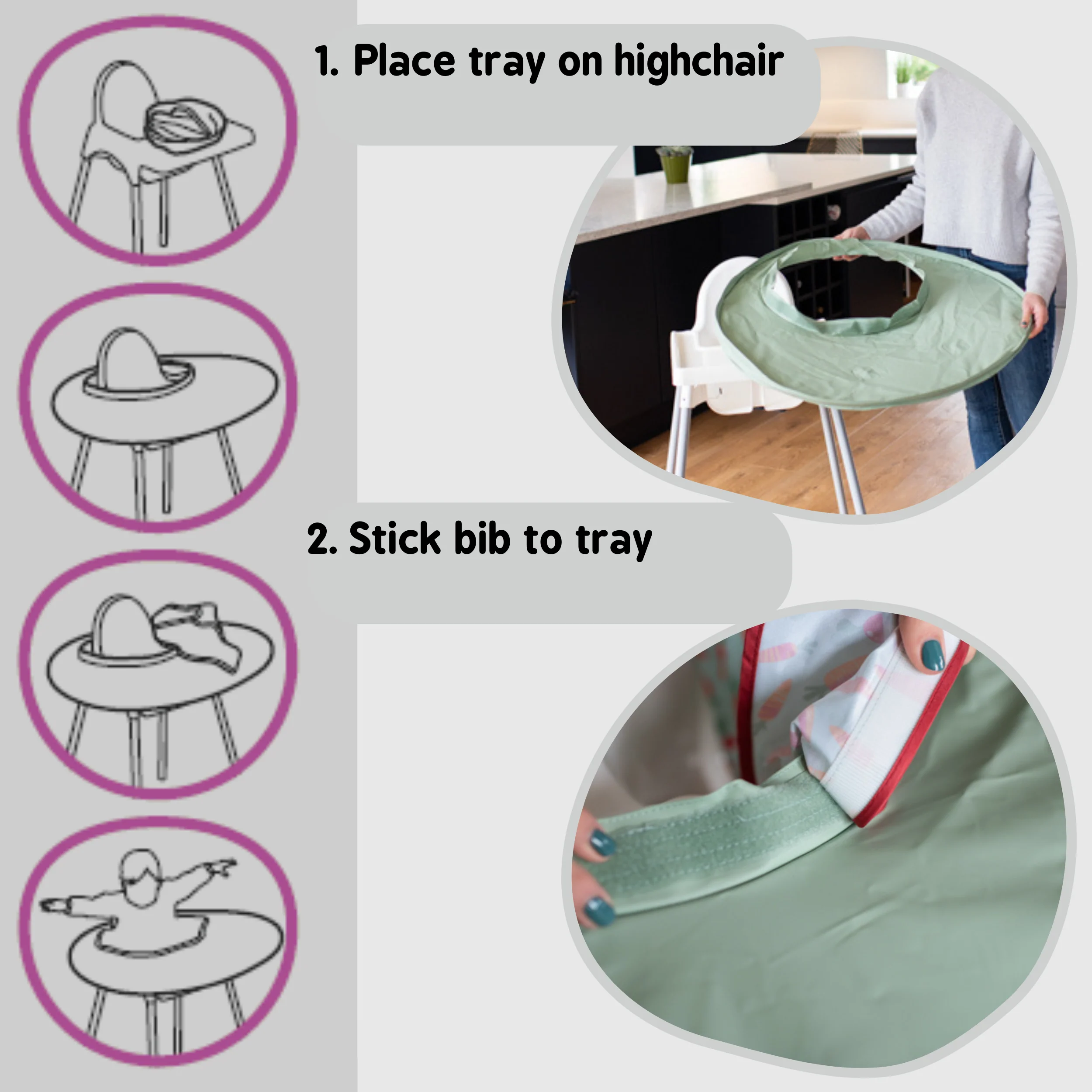 Bib & Tray Kit