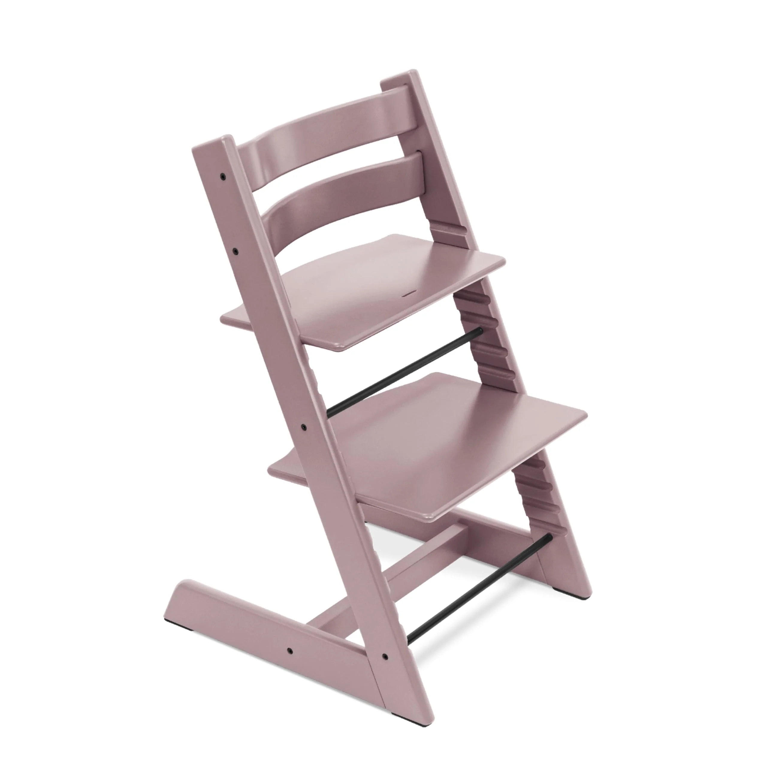 Stokke Tripp Trapp® Hochstuhl aus Holz, mitwachsender Kinderstuhl mit verstellbarer Sitz- und Fußplatte