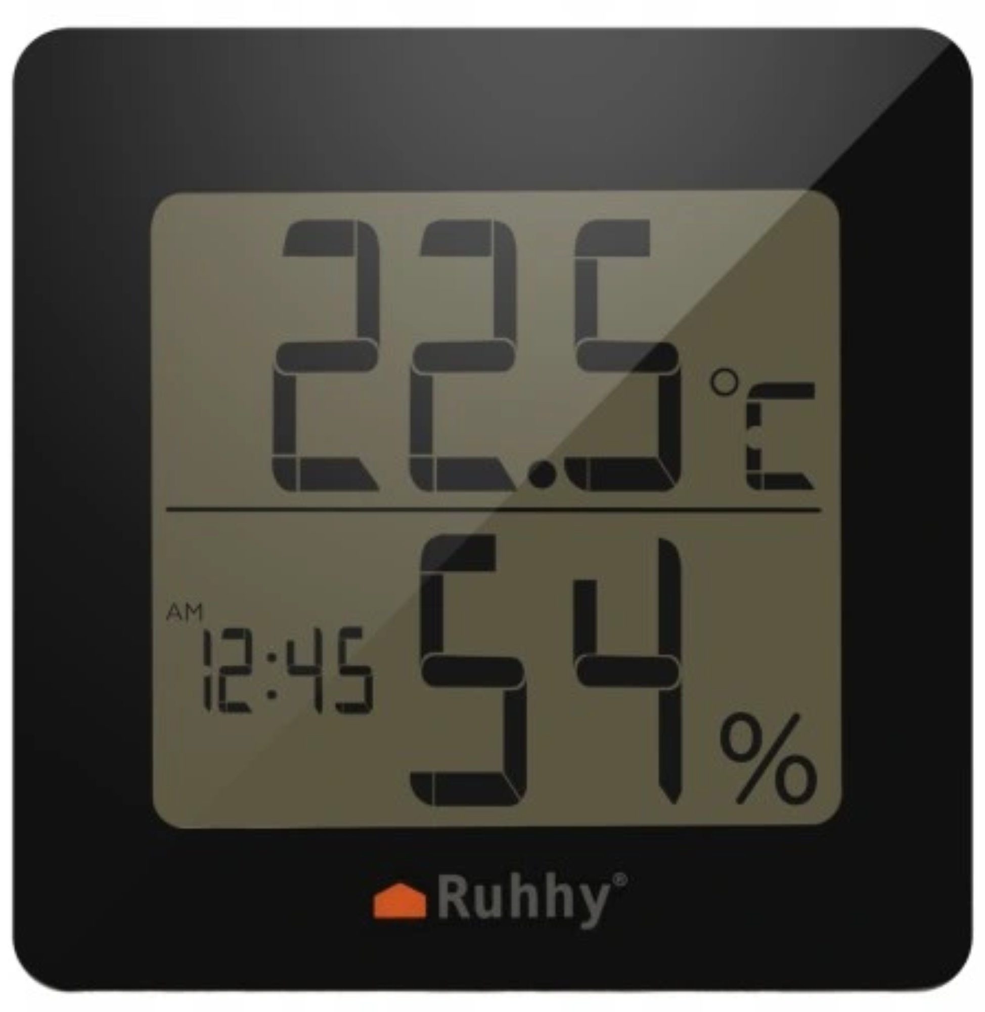 Wetterstation Multifunktionale Wetterstation: Thermometer, Hygrometer, Uhr, Wecker