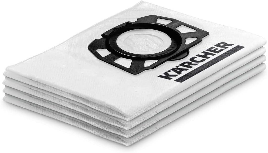 K?rcher Sacchetti Filtro In Vello Compatibili con Aspiratori Solidi Liquidi WD 2 e WD 3