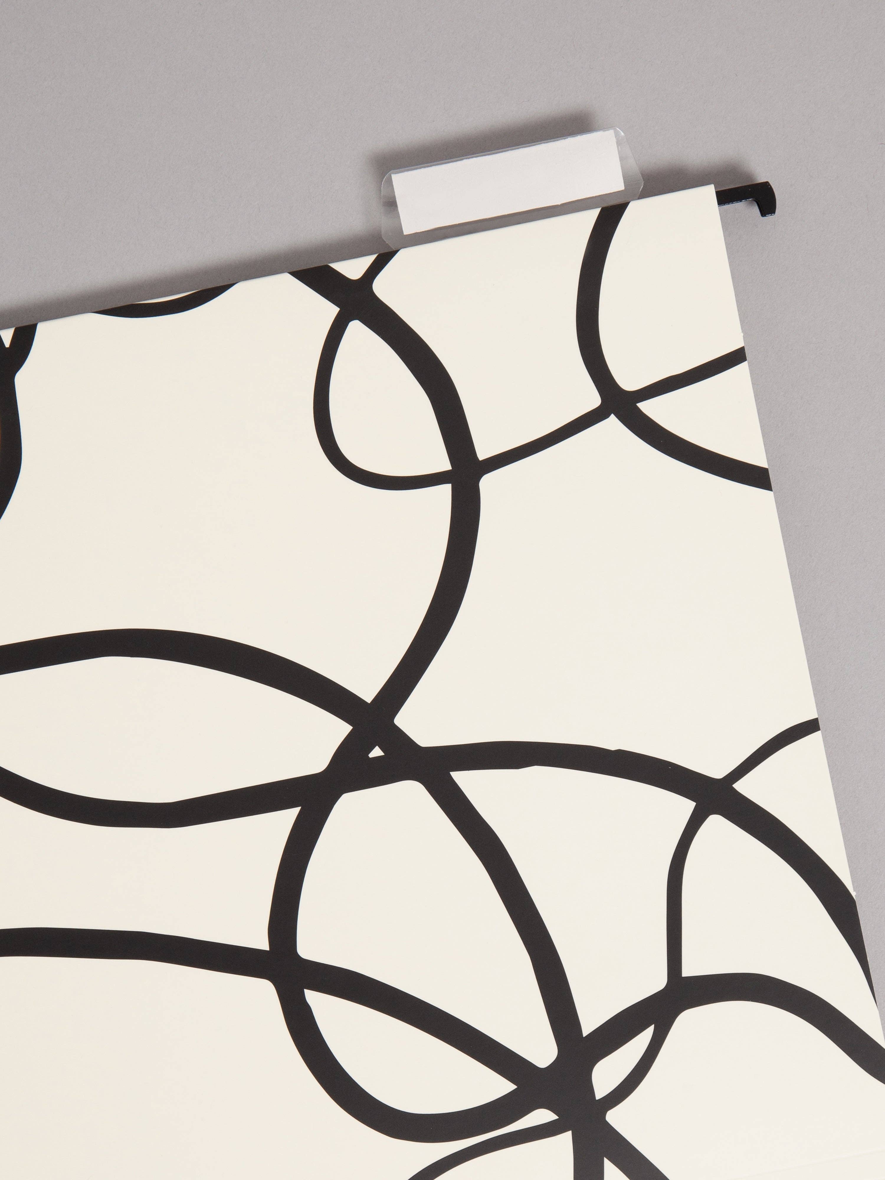 U Brands - U Brands Artistic Elements Hanging File Folders, 6 ct, 1/3-C