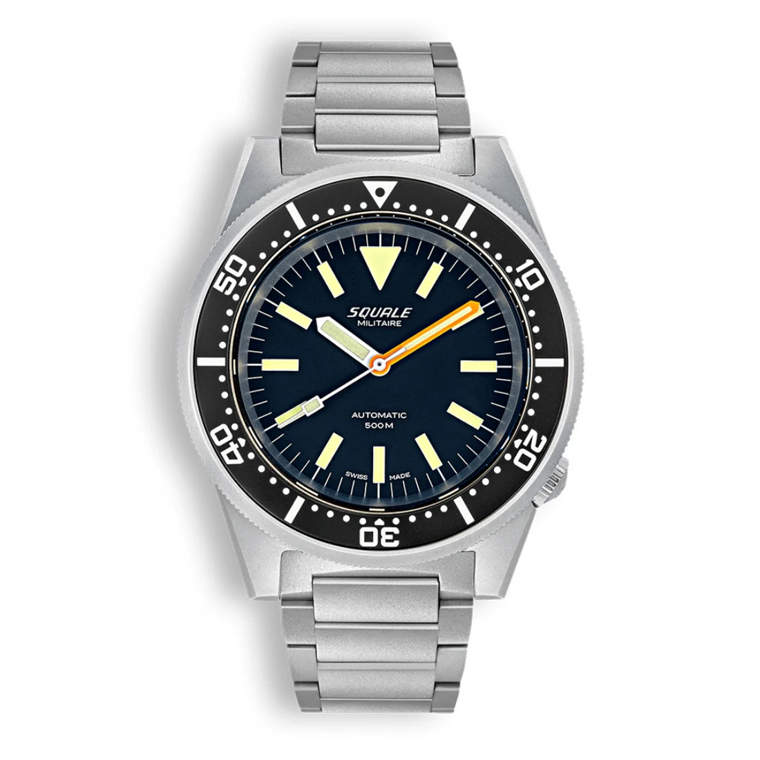 Orologio Squale 1521 militare diver 500mt nero 1521MILBL.SQ20S