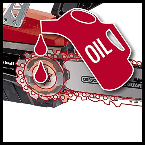 Einhell Elettrosega a Batteria GE LC 18/25 Li Power X Change, Ioni Litio, 18 V, 25 cm Lunghezza Barra, Lubrificazione Automatica della Catena, incl. 4 Ah Batteria e Caricabatteria : Amazon.it: Giardino e giardinaggio