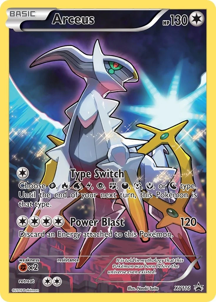 Arceus - XY116 (XY116) (XY Promos)