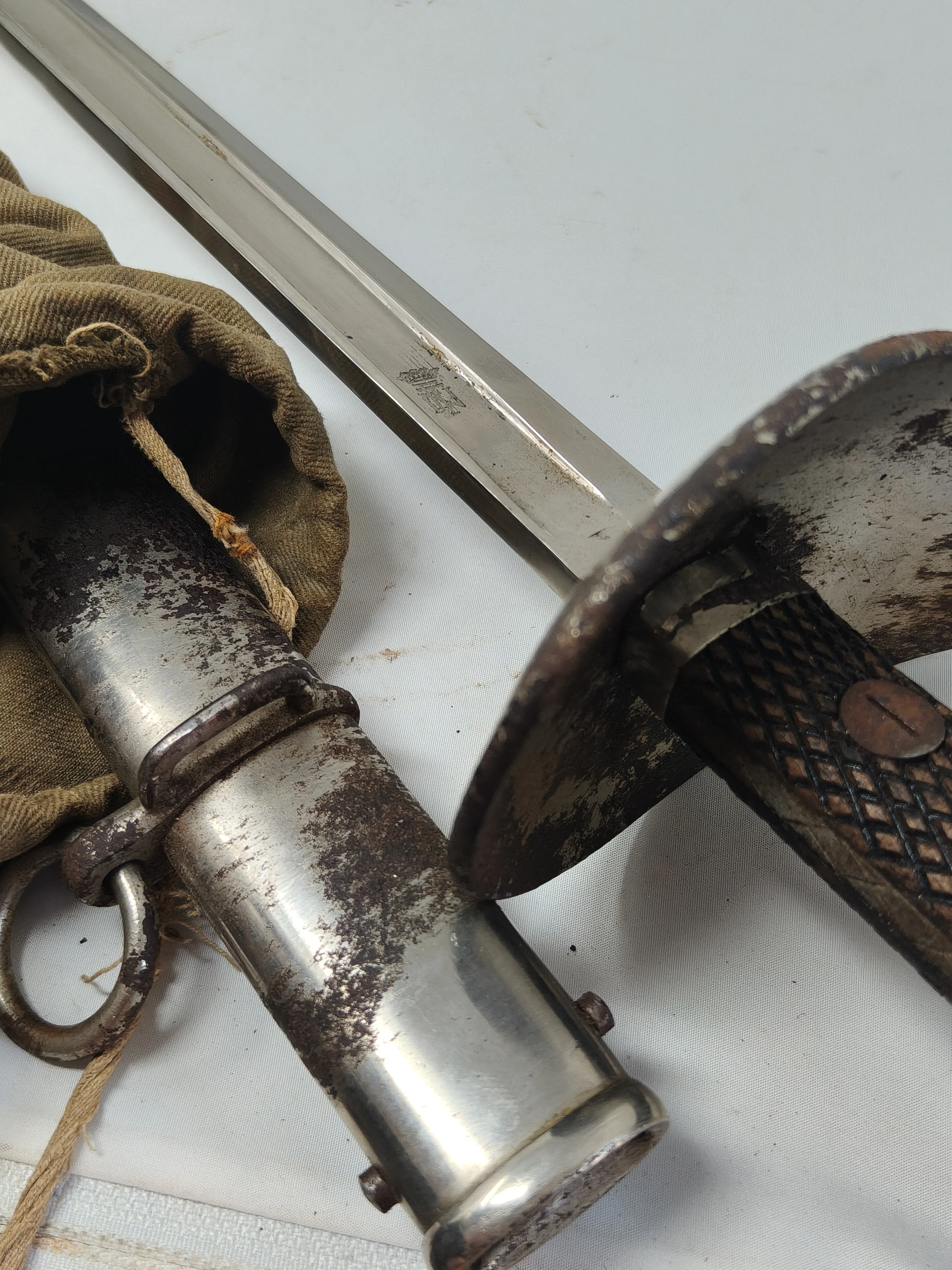 Puerto-Seguro saber. Franco's period. Spain.