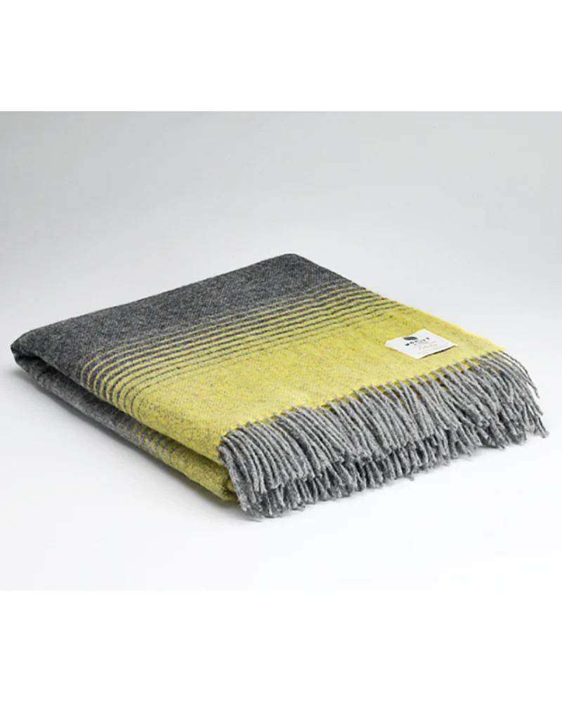 McNutt of Donegal Starry Night Throw , Yellow