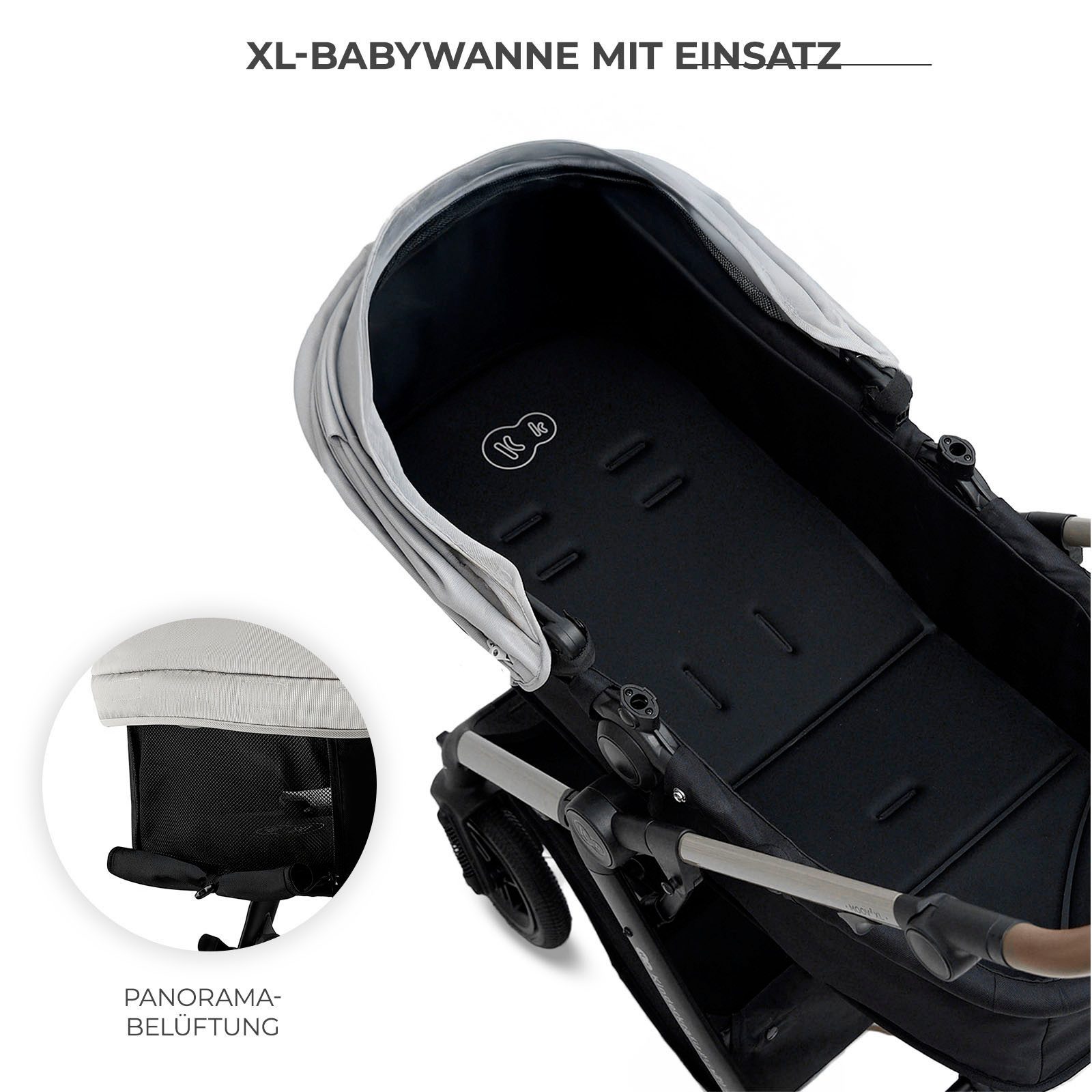 Kombi-Kinderwagen MOOV 2 XL