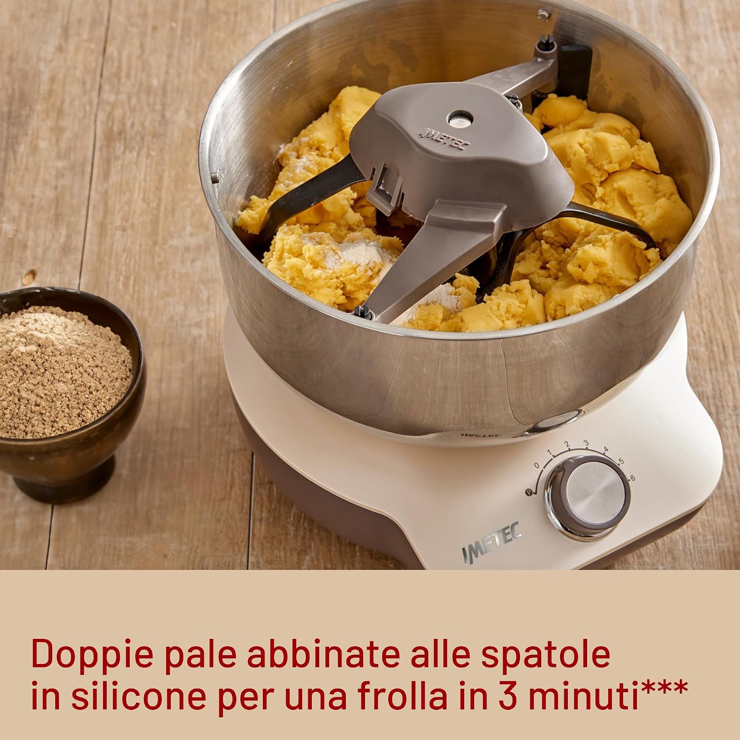 Imetec Cakelover – Impastatrice planetaria 5L 1500W