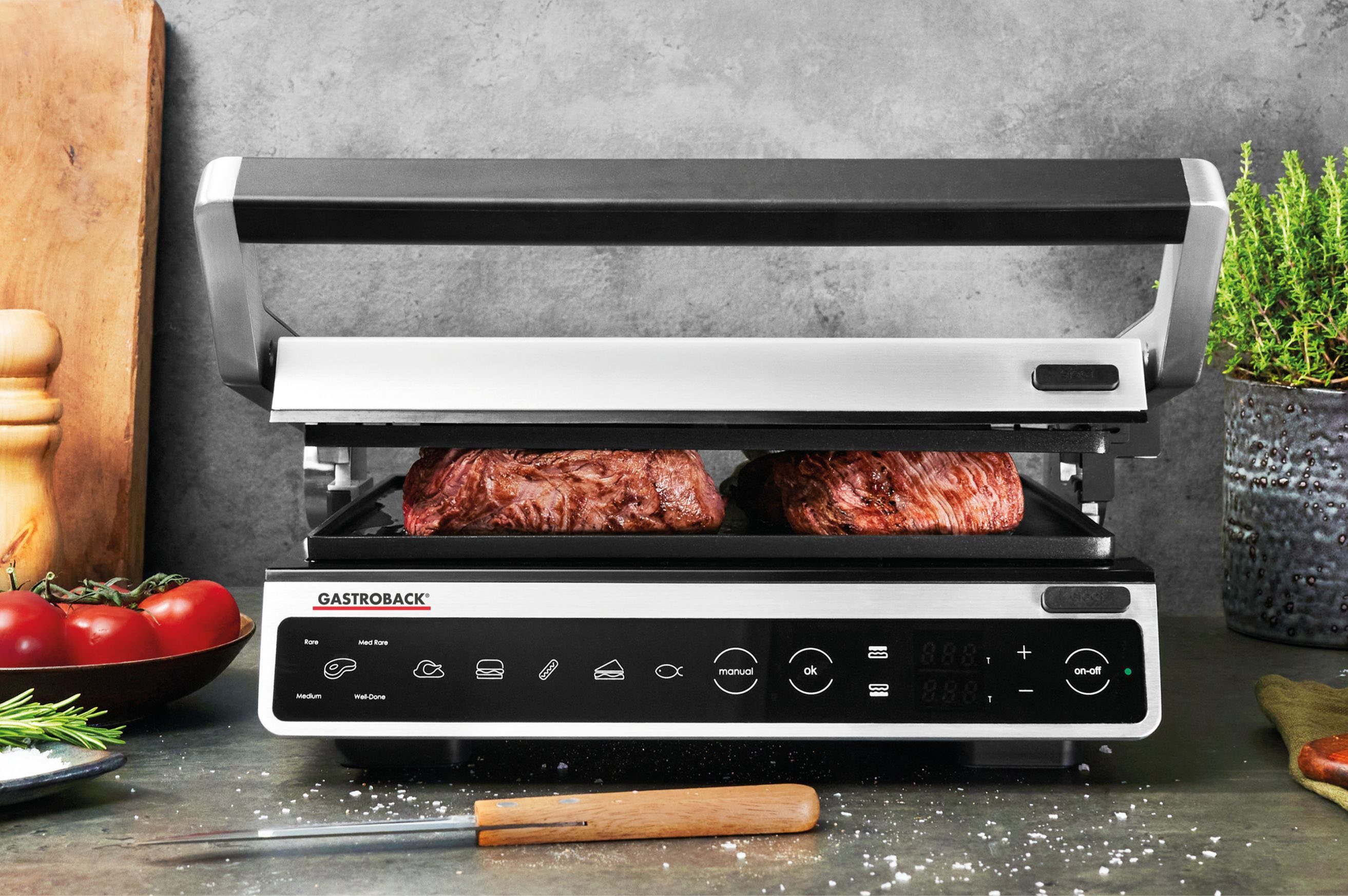 Kontaktgrill 42542 Design BBQ Advanced Smart