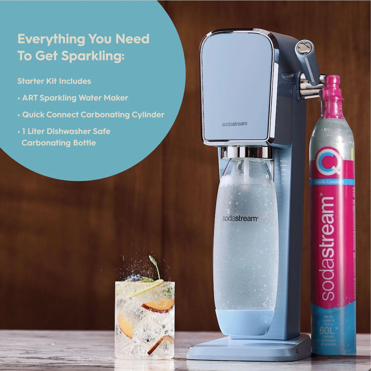 SodaStream Art Kit per Acqua Frizzante - Blu |1126  🇨🇳 中文