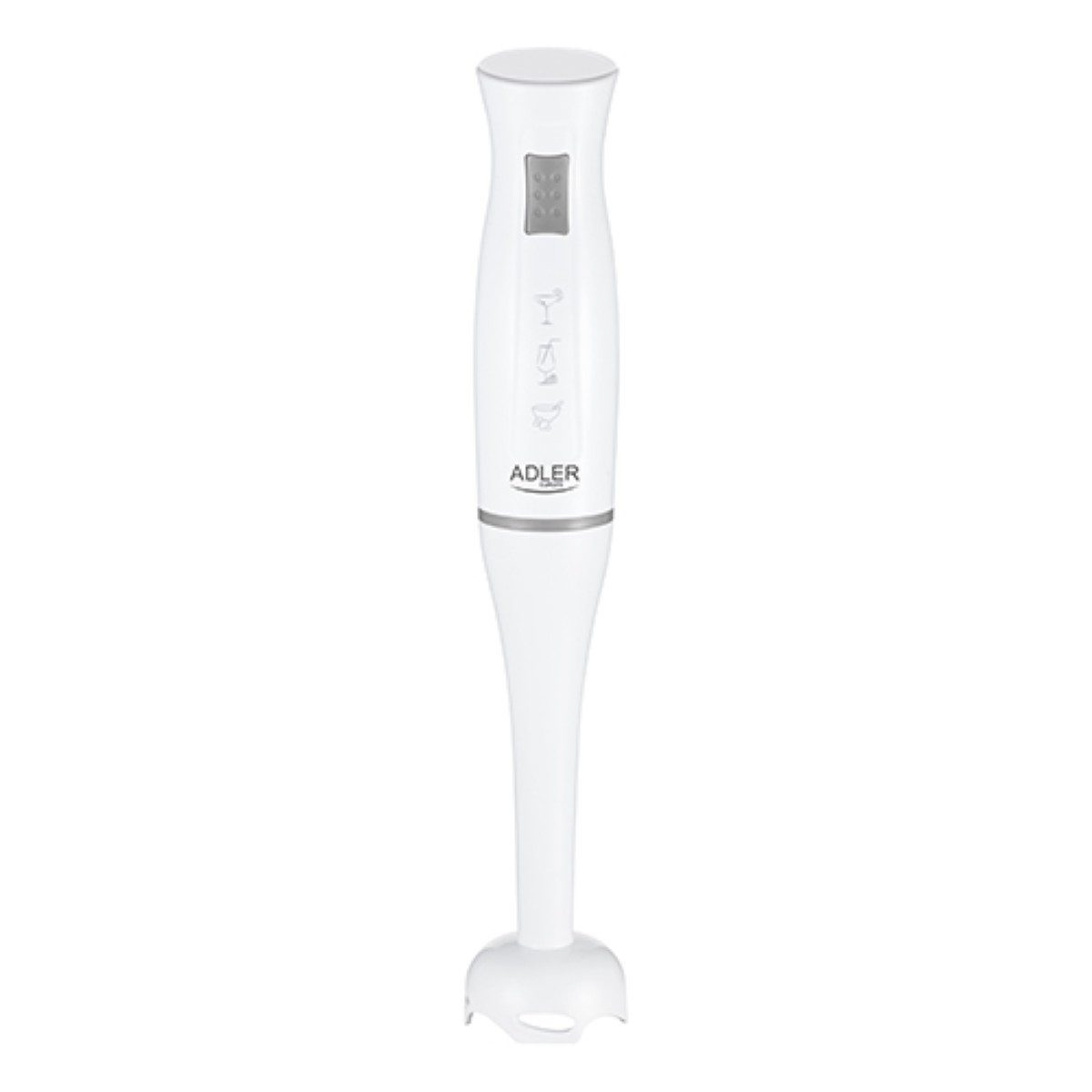 Stabmixer AD 4622 300 W - ergonomischer Griff, Edelstahlklinge - Weiß