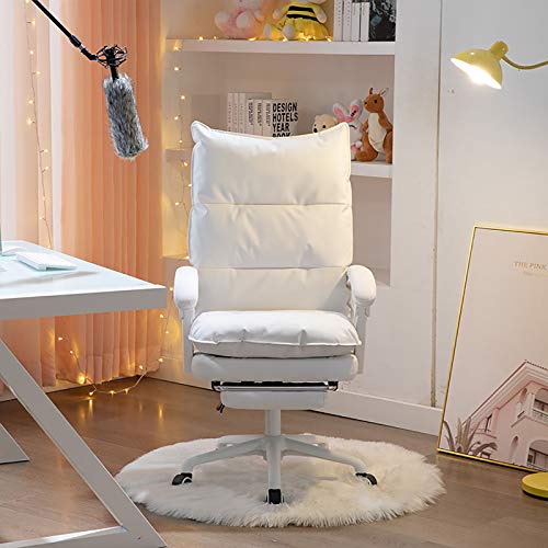 sedia da ufficio sedia da gioco sedia da computer sedia da computer ergonomica sedia da ufficio in pelle PU, sedia da scrivania moderna per ragazze per la casa camera da letto direzionale so : Amazon.it: Casa e cucina