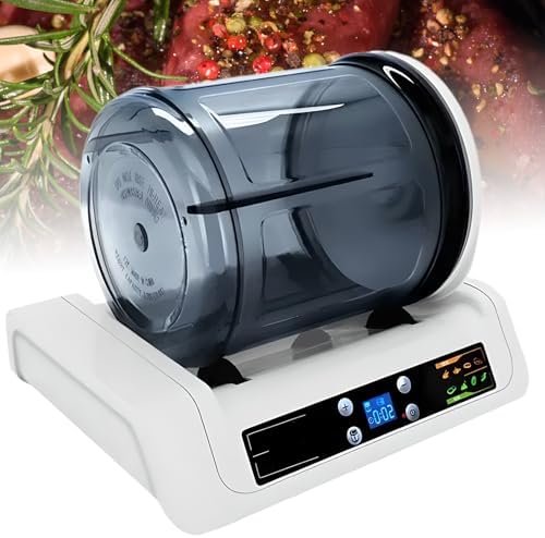 Fleischbecher Monitor, 5 L, Schwarz, Vakuum Mariniermaschine Kapazität mit LCD Display 0-10h