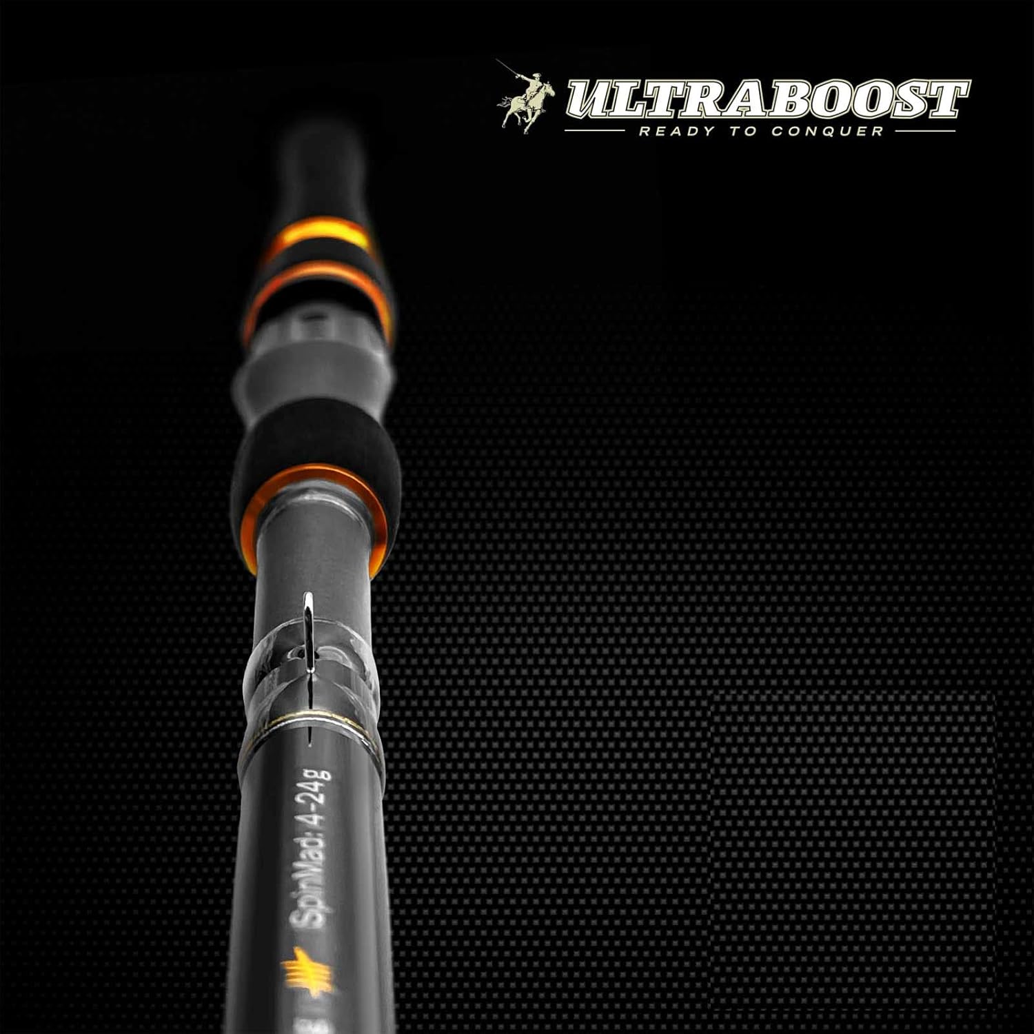 Lieblingsköder Ultraboost Zander+Hecht 2,65m 10-50g - Spinnrute zum Zanderangeln & Hechtangeln, Zanderrute für Gummifische, Gummifischrute, Raubfischrute