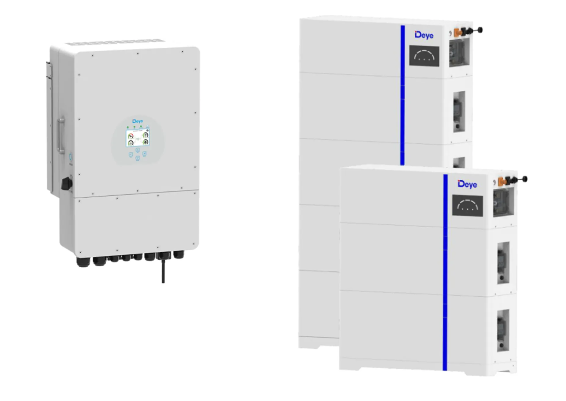 Deye 12kW Hybrid 3 Ph Inverter with 25.6kWh battery fully installed after battery rebate