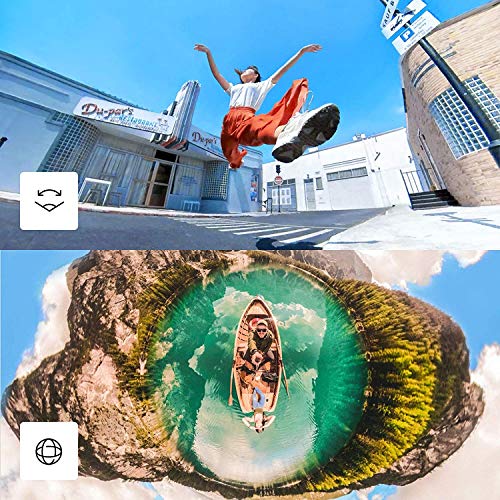 Insta360 One X2   Action Camera a 360 gradi, il kit premium include bastone invisibile per selfie   copriobiettivo : Elettronica