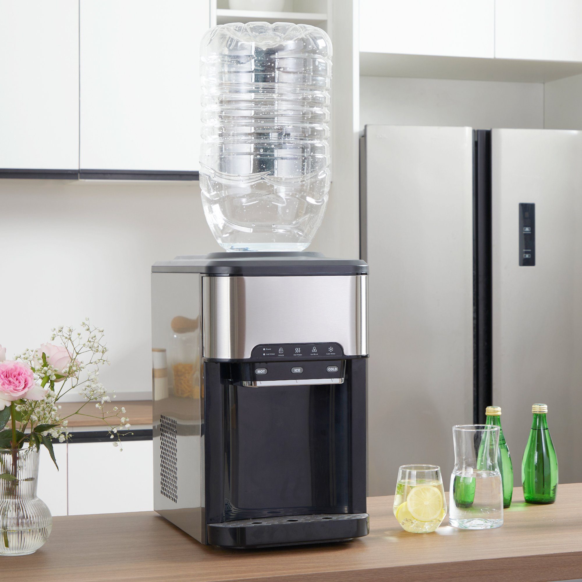 Eiswürfelmaschine 3-in-1 Wasserspender