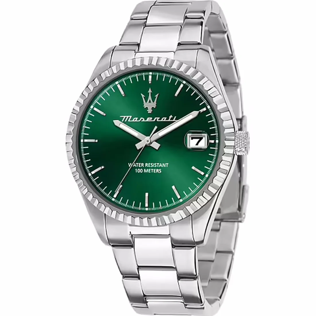 Orologio Maserati Competizione acciaio quadrante verde