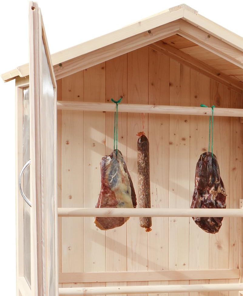 HABAU 2842 Trocknungs Freezer Wood, Nature, B x T x H 86 x 50 x 165 cm