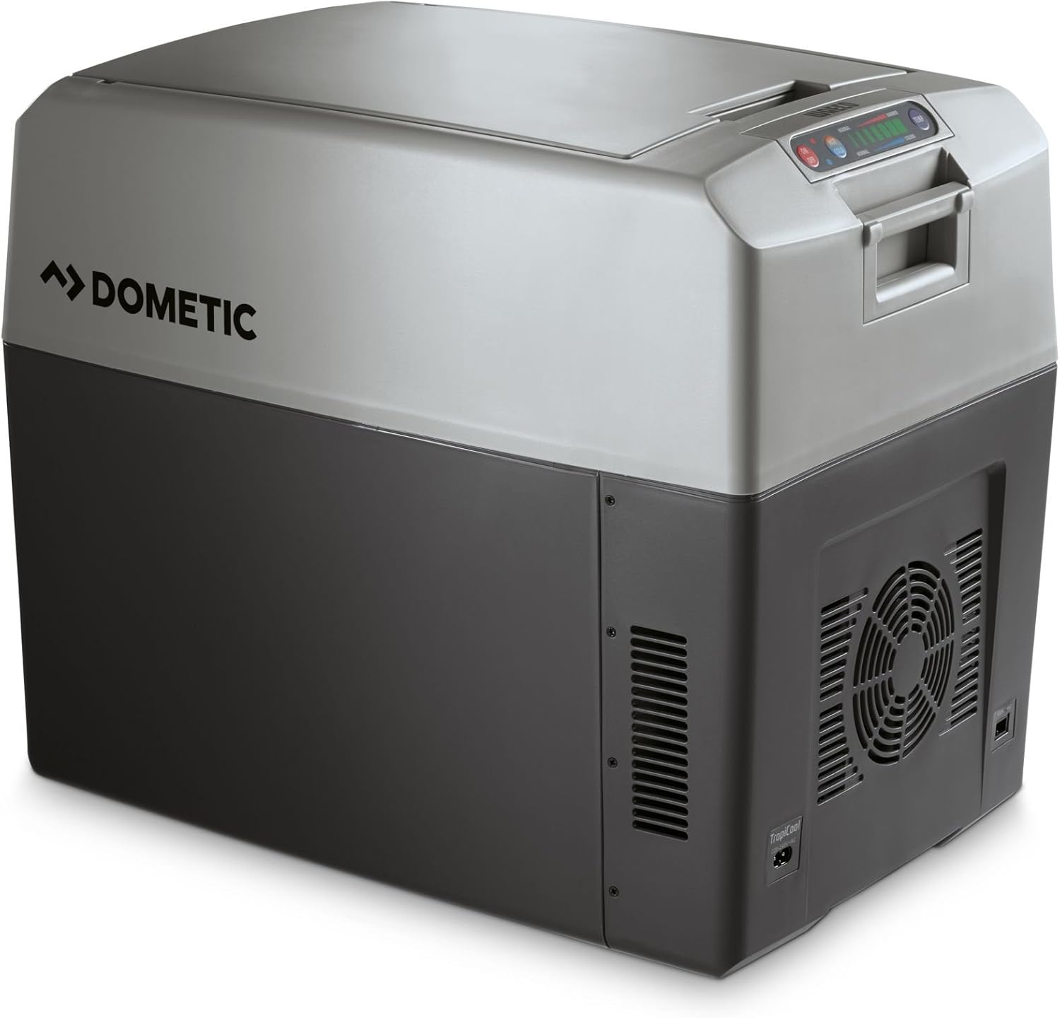Dometic TropiCool TC 35FL, portable thermo-electric cool box / heater box, 33 liters, 12/24 V and 230 V for car, truck, boat and socket, energy class A ++
